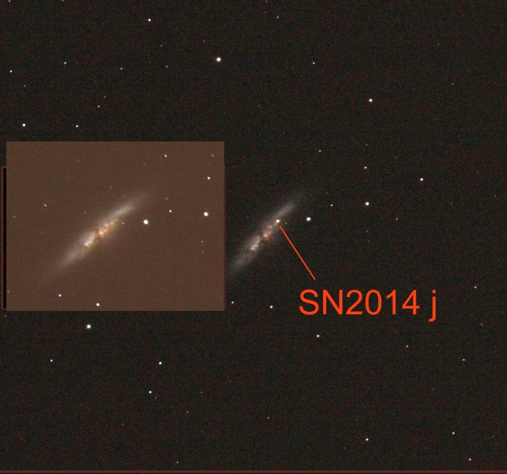 !M82 mit & ohne SN